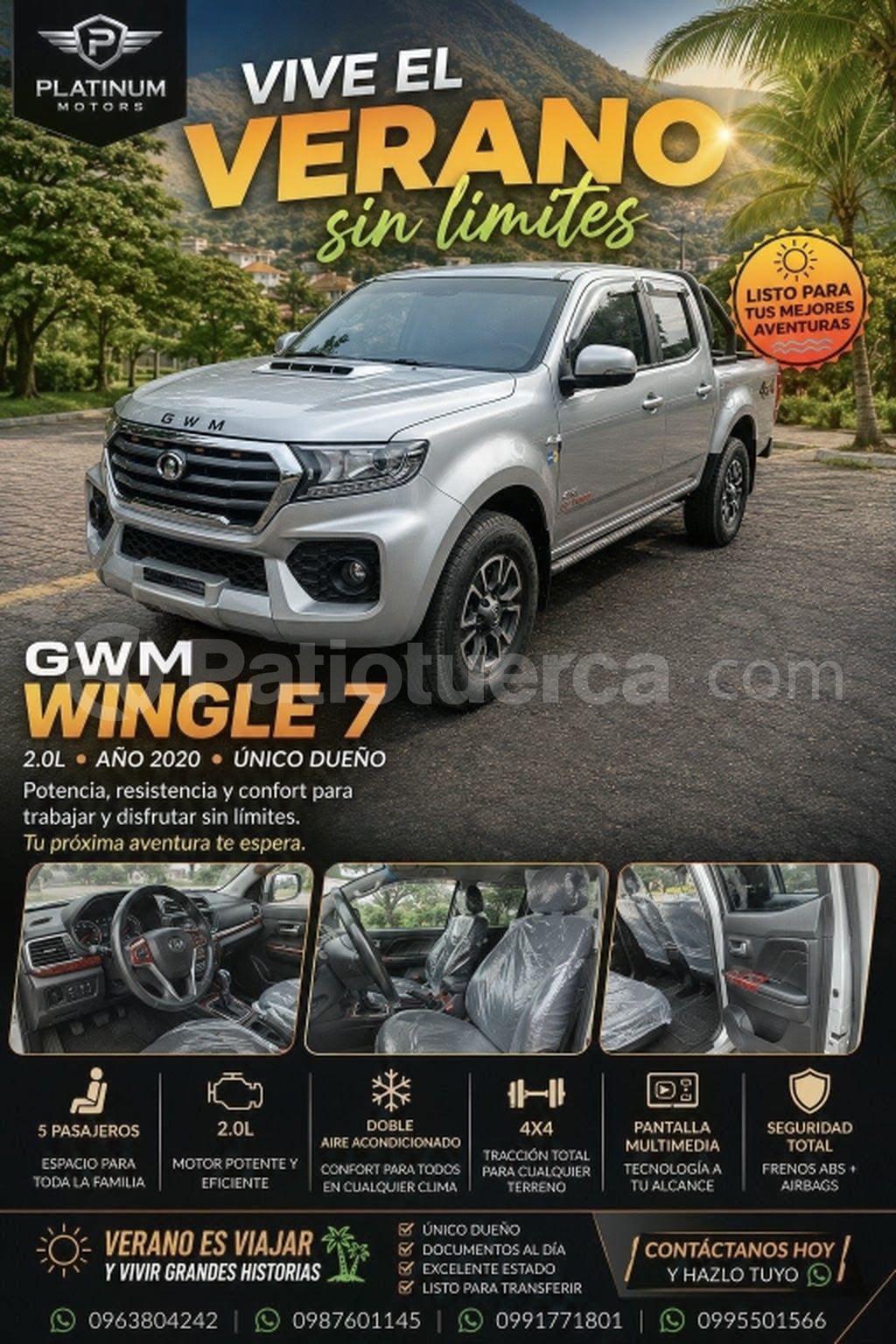 Great Wall WINGLE 7 2.0 CD 4X4 DIESEL 2020