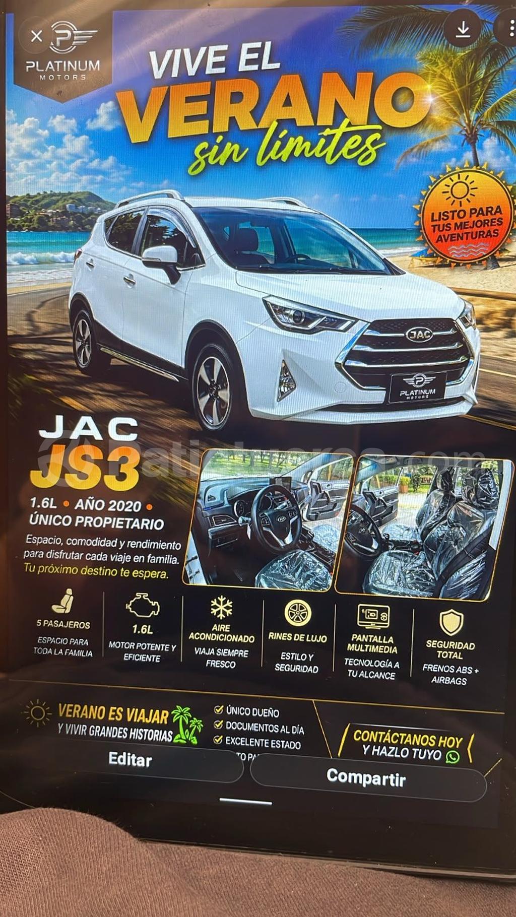 JAC JS3 2020