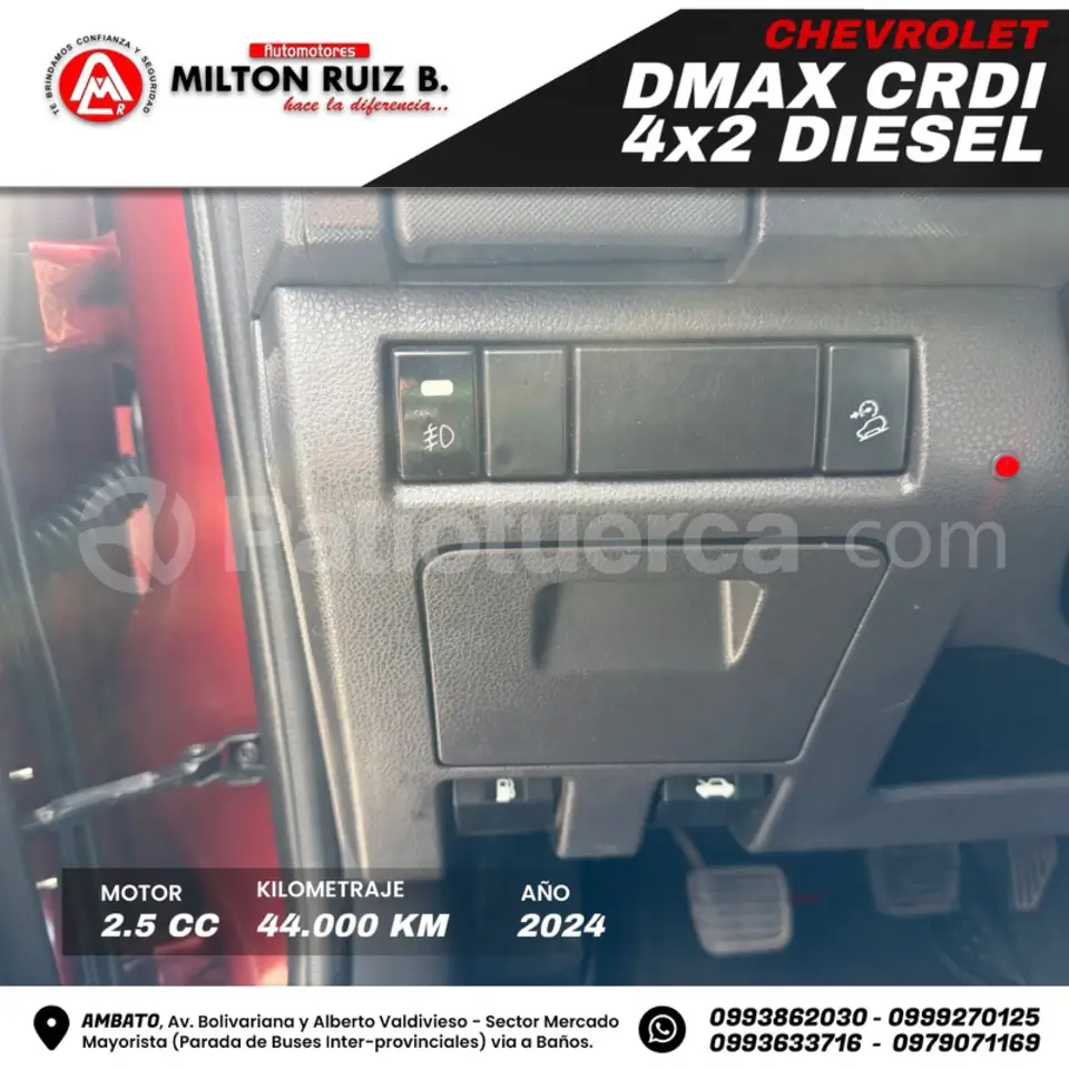 Foto 12 de Chevrolet D-MAX CRDI 2.5 CD 4X2 TM DIESEL