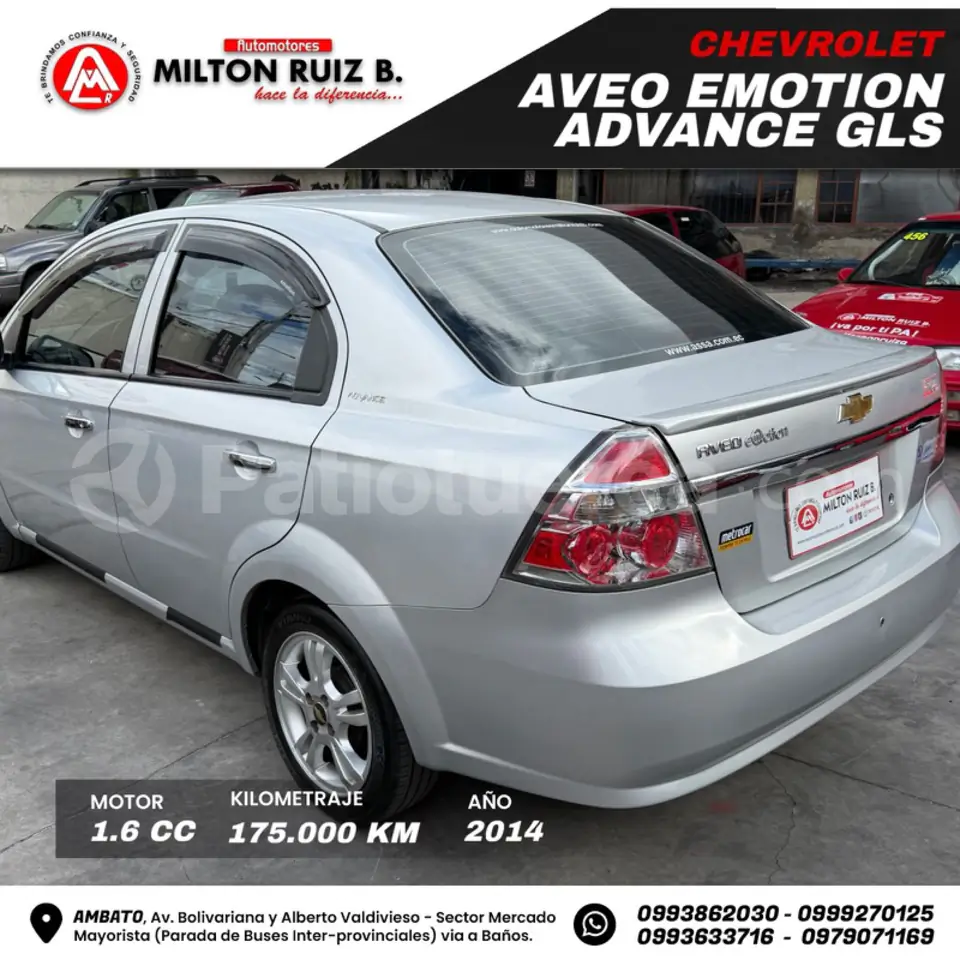 Foto 6 de Chevrolet Aveo Emotion GLS