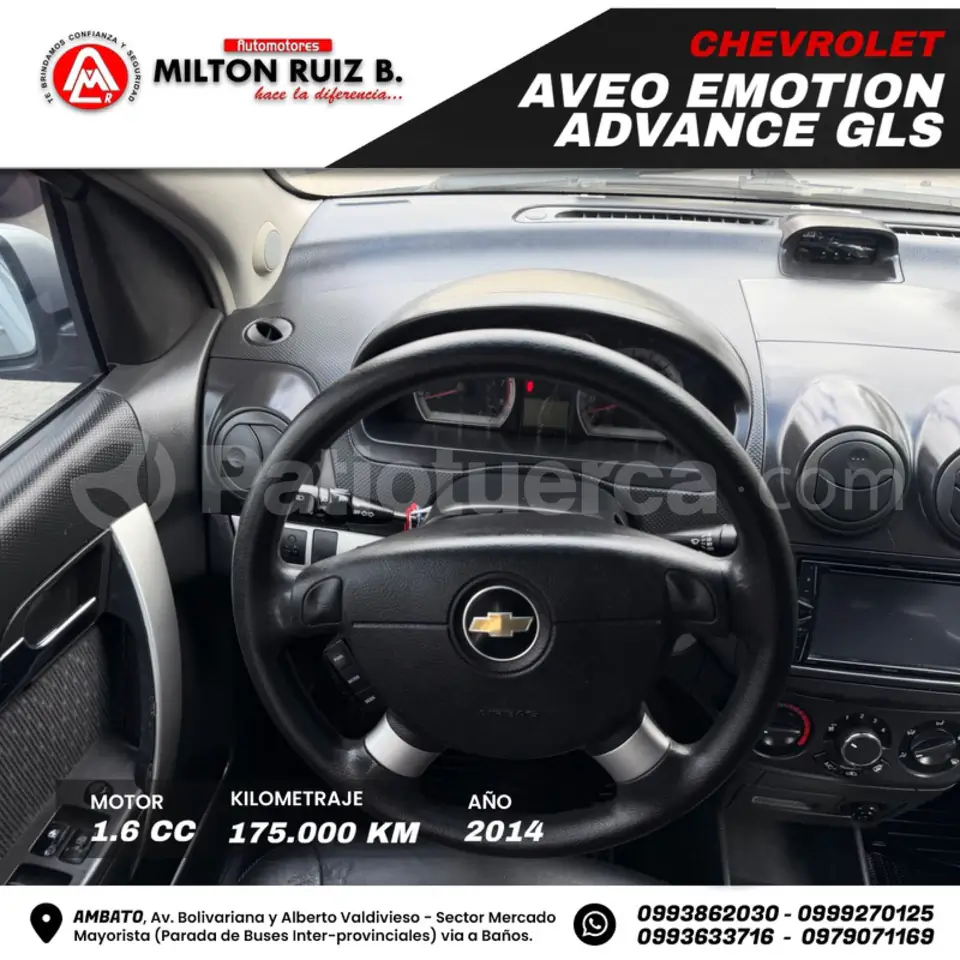 Foto 8 de Chevrolet Aveo Emotion GLS