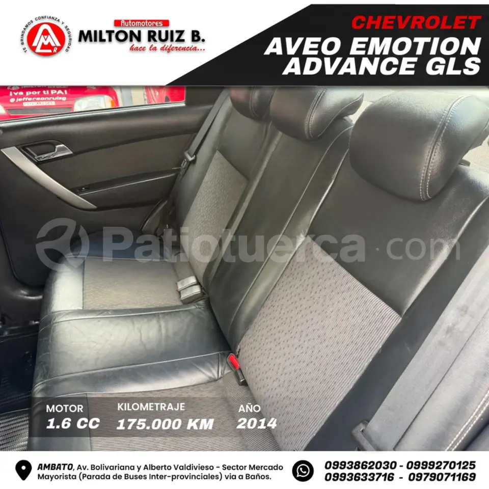 Foto 13 de Chevrolet Aveo Emotion GLS