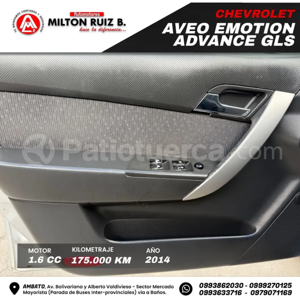 Foto 17 de Chevrolet Aveo Emotion GLS