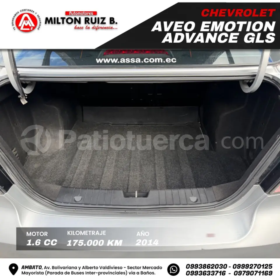 Foto 23 de Chevrolet Aveo Emotion GLS