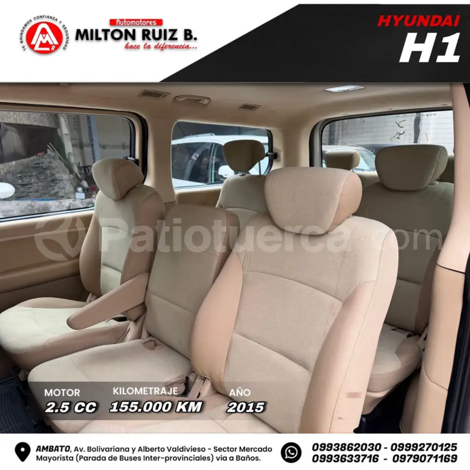 Foto 12 de Hyundai H1 12 pasajeros
