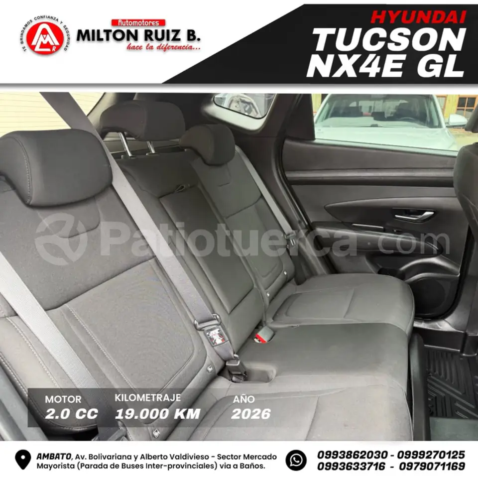 Foto 14 de Hyundai TUCSON NX4E GL