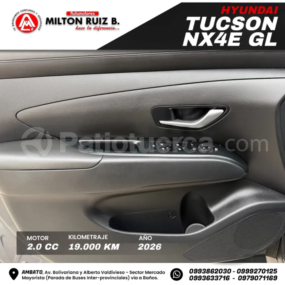 Foto 20 de Hyundai TUCSON NX4E GL