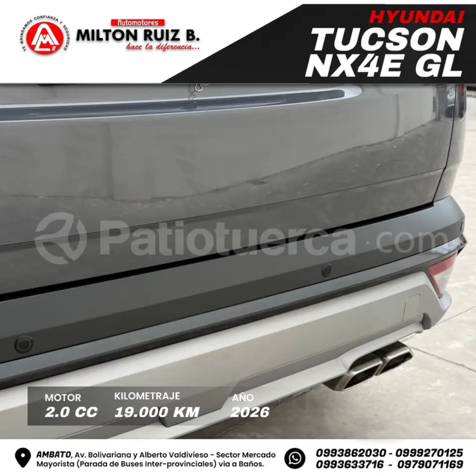 Foto 23 de Hyundai TUCSON NX4E GL