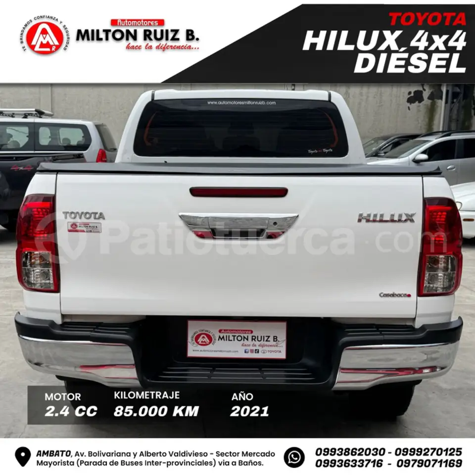 Foto 5 de Toyota Hilux CD 4x4 Diesel