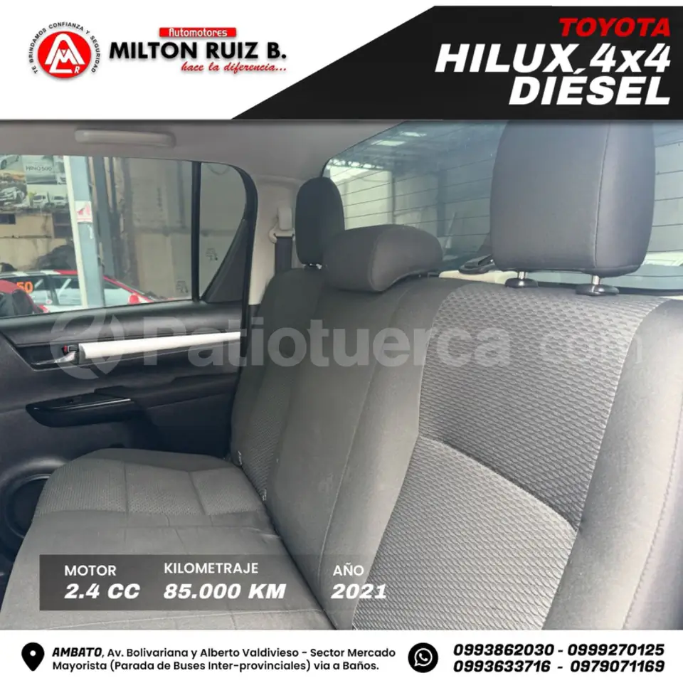 Foto 9 de Toyota Hilux CD 4x4 Diesel
