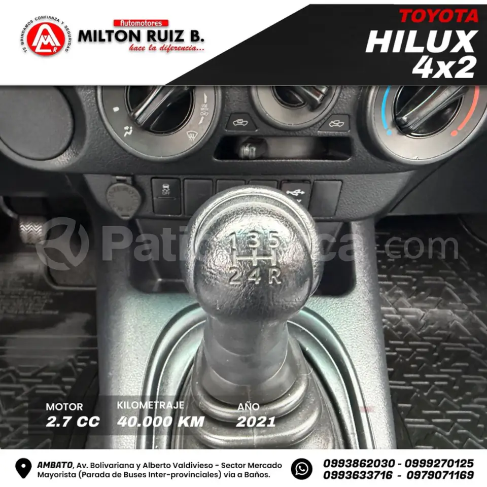 Foto 12 de Toyota Hilux CD 4x2