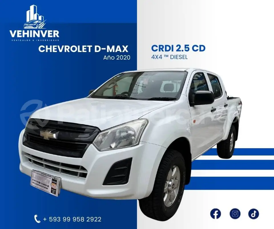 Foto 1 de Chevrolet D-max Crdi 2.5 CD 4x4 TM Diesel