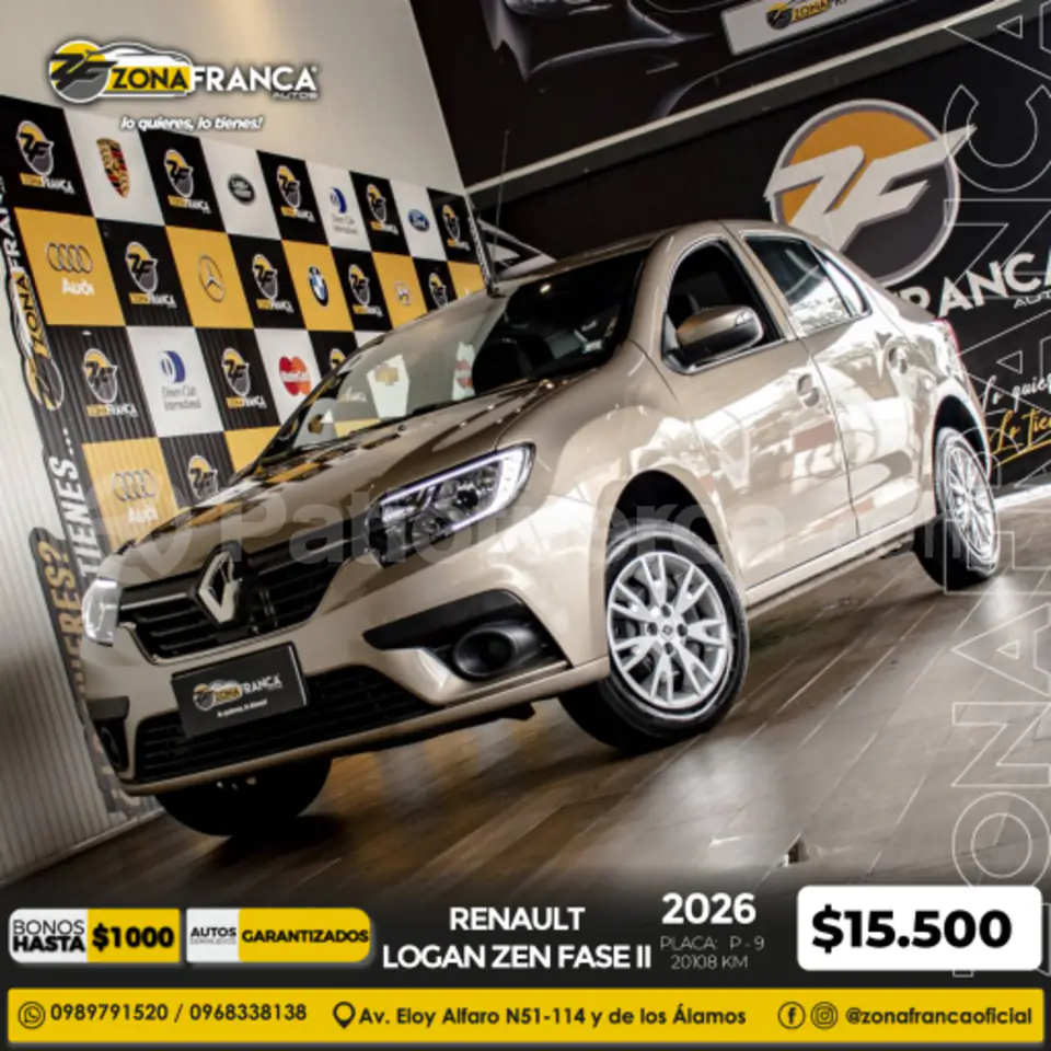 Foto 1 de Renault Logan zen fase II