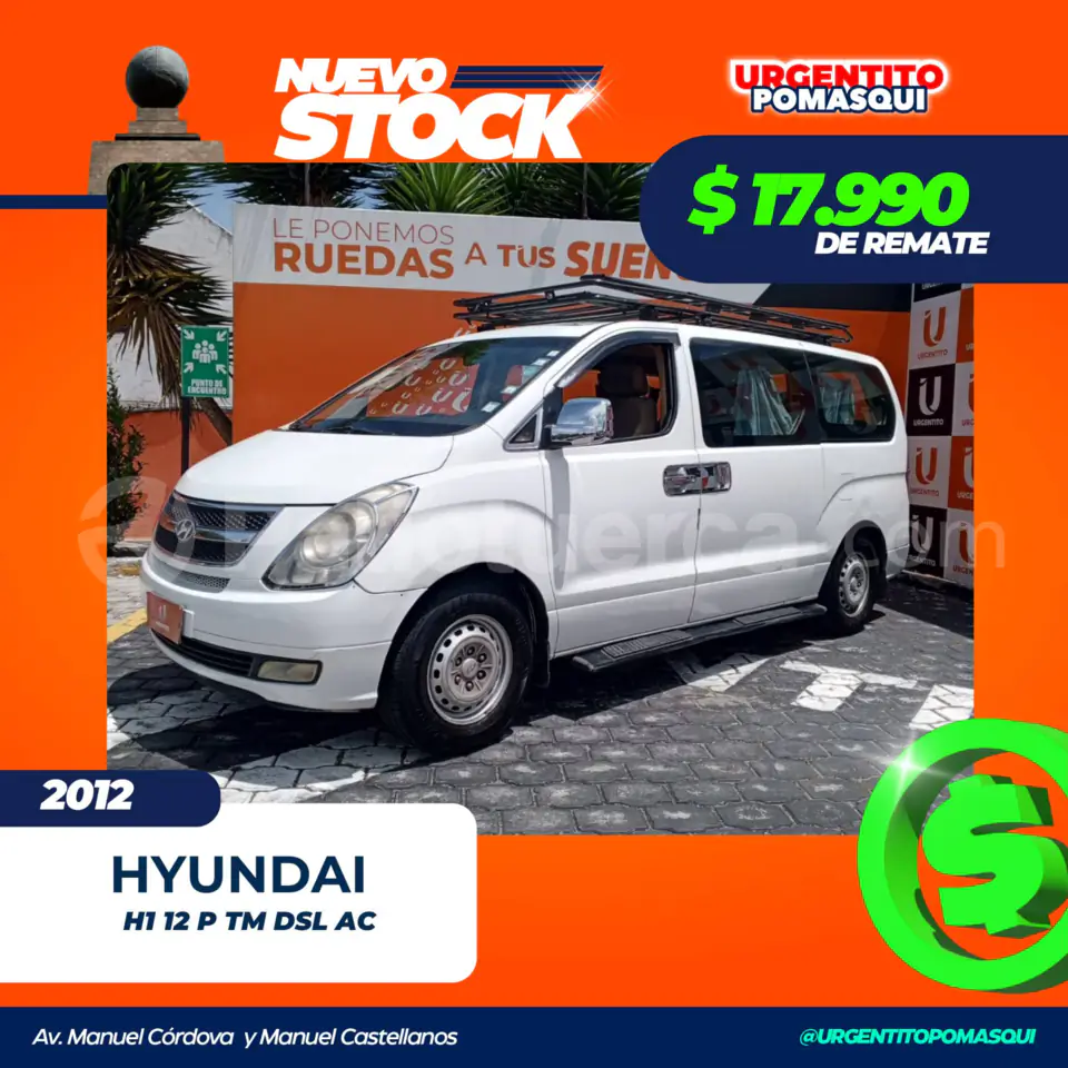 Foto 1 de Hyundai H1 12 pasajeros