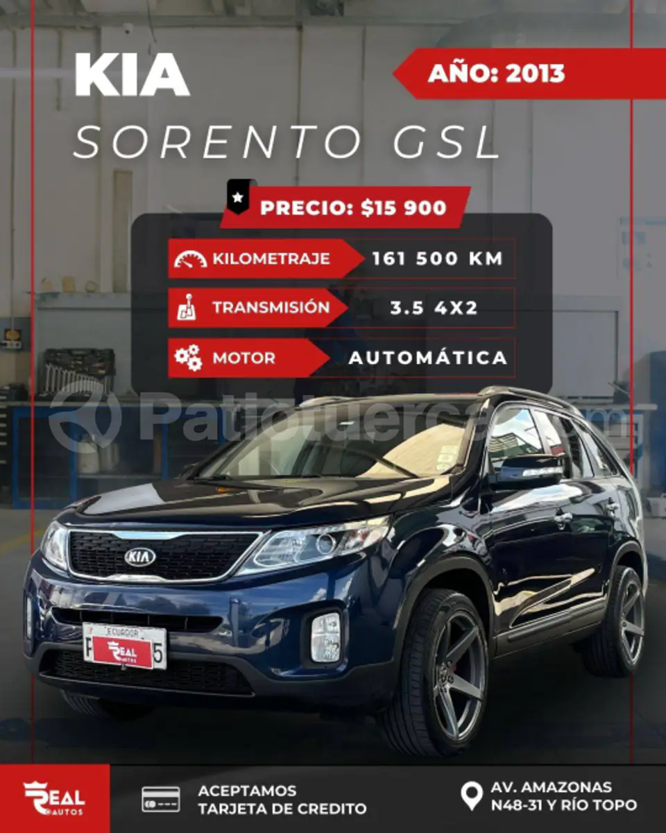 Foto 1 de Kia SORENTO 3.5L GSL AT 4X2