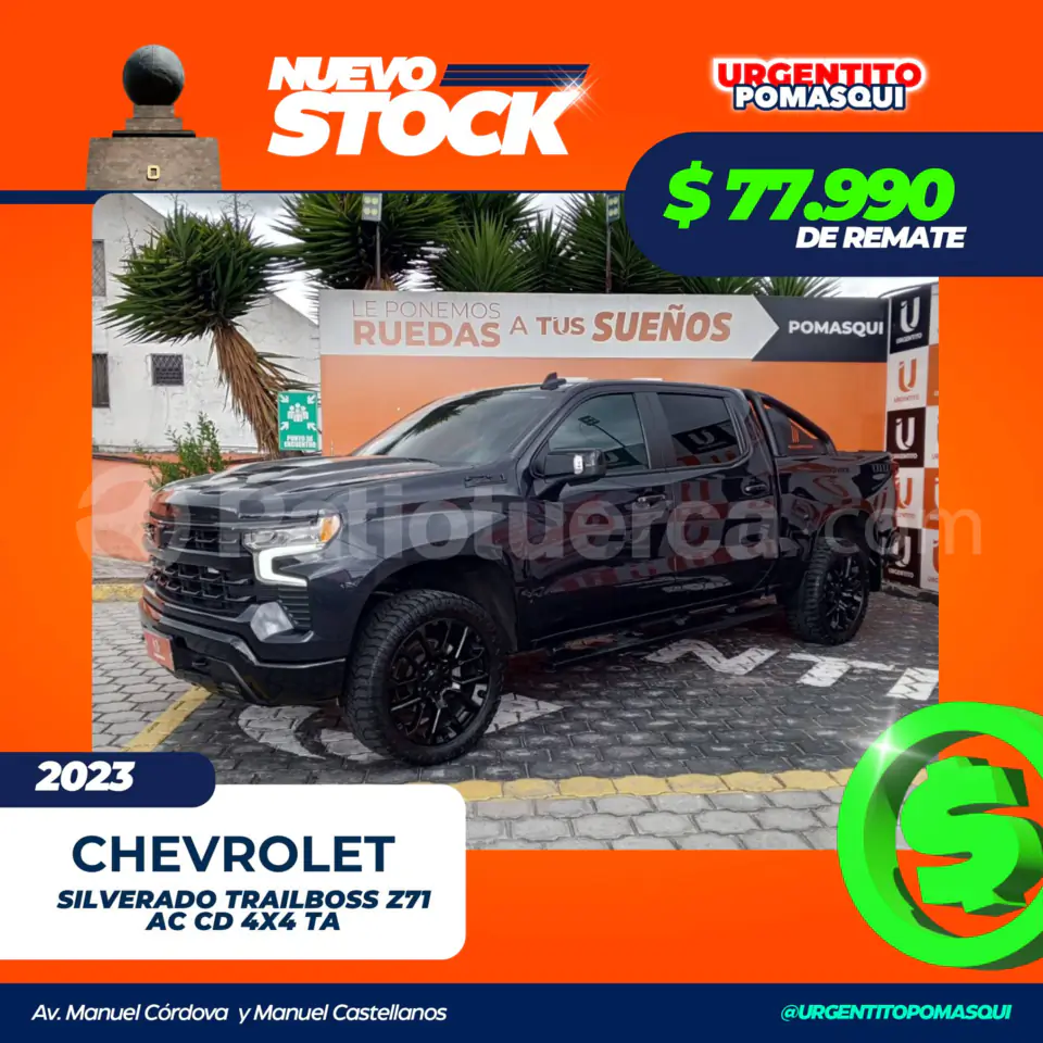 Foto 1 de Chevrolet Silverado Trailboss Z71 AC