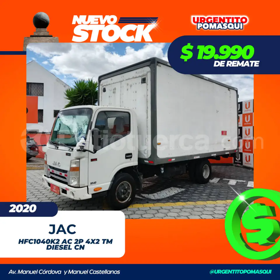 Foto 1 de JAC HFC 1040 K2