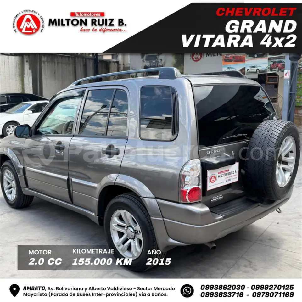 Foto 4 de Chevrolet Grand Vitara 5p 4x2