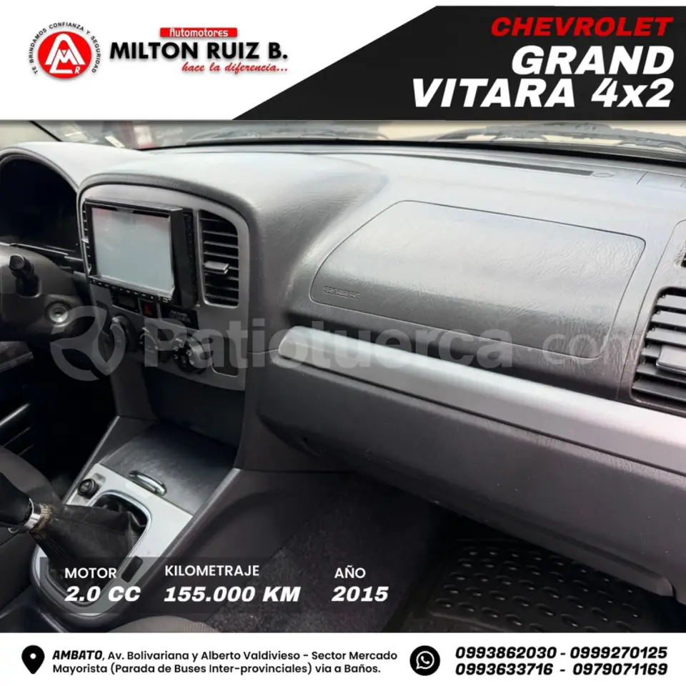 Foto 8 de Chevrolet Grand Vitara 5p 4x2