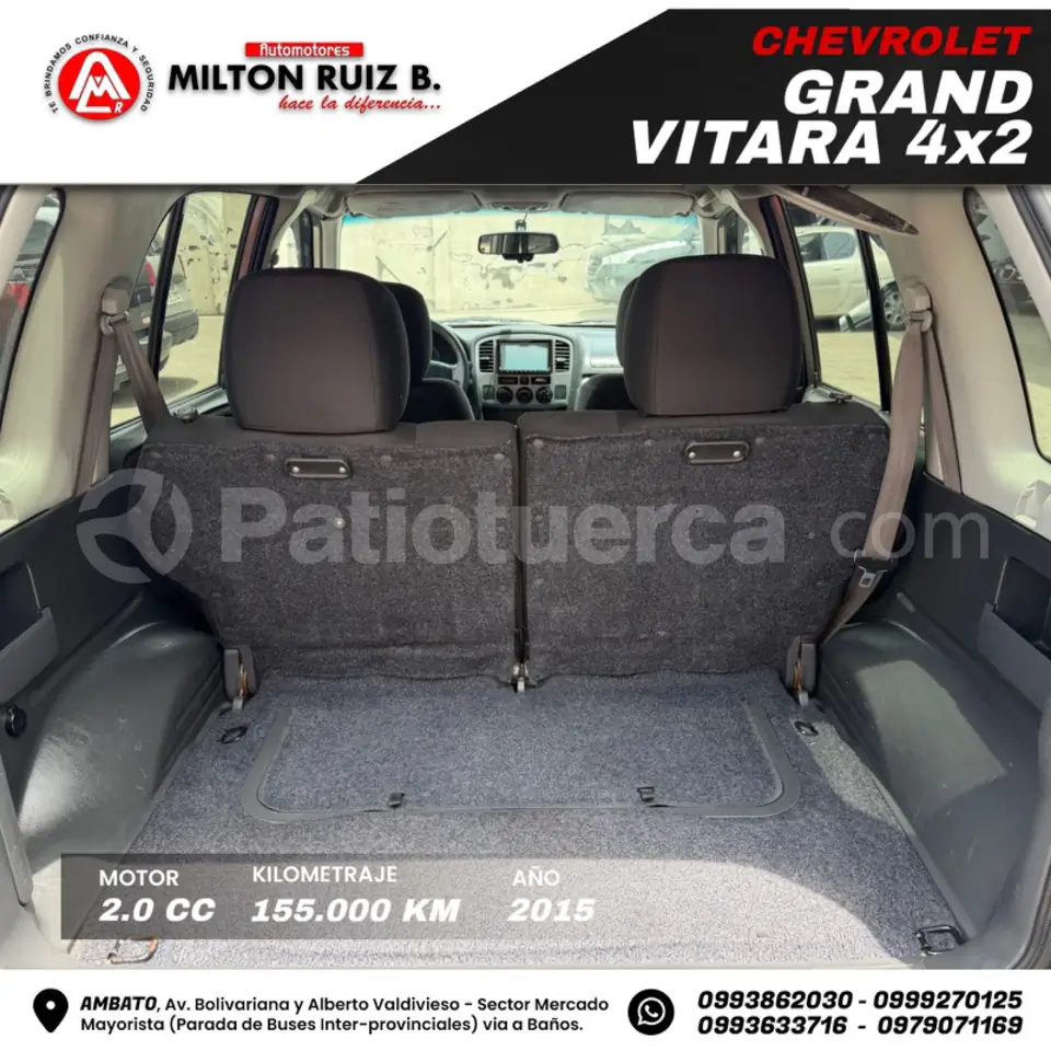 Foto 27 de Chevrolet Grand Vitara 5p 4x2