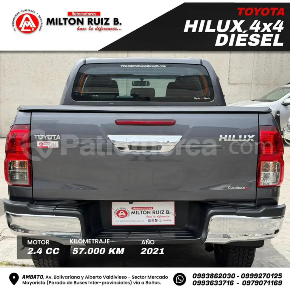 Foto 5 de Toyota Hilux CD 4x4 Diesel