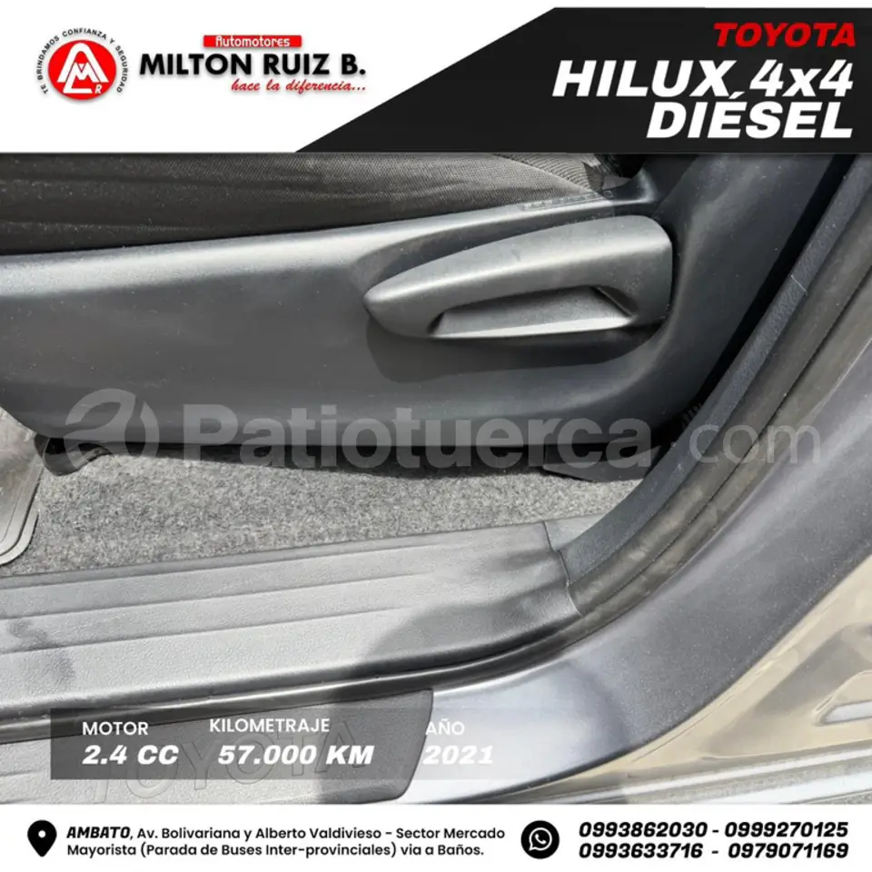 Foto 11 de Toyota Hilux CD 4x4 Diesel