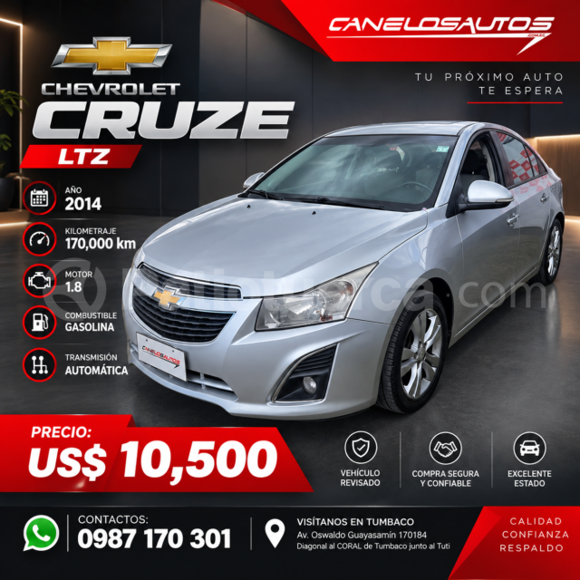 Chevrolet Cruze LTZ 2014